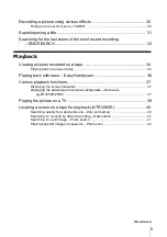 Preview for 5 page of Sony Handycam CCD-TRV228E Operation Manual