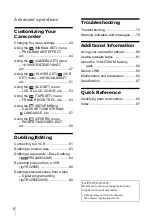 Preview for 6 page of Sony Handycam CCD-TRV228E Operation Manual