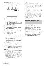 Preview for 22 page of Sony Handycam CCD-TRV228E Operation Manual