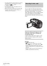 Preview for 24 page of Sony Handycam CCD-TRV228E Operation Manual