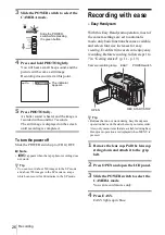 Preview for 26 page of Sony Handycam CCD-TRV228E Operation Manual