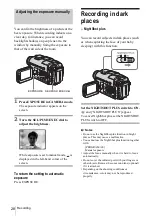 Preview for 28 page of Sony Handycam CCD-TRV228E Operation Manual