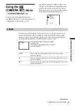 Preview for 47 page of Sony Handycam CCD-TRV228E Operation Manual