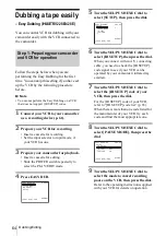 Preview for 64 page of Sony Handycam CCD-TRV228E Operation Manual