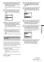 Preview for 71 page of Sony Handycam CCD-TRV228E Operation Manual