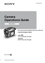 Preview for 1 page of Sony Handycam CCD-TRV238 Operation Manual