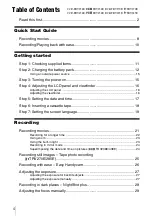 Preview for 4 page of Sony Handycam CCD-TRV238 Operation Manual