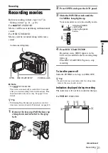 Preview for 21 page of Sony Handycam CCD-TRV238 Operation Manual