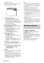 Preview for 22 page of Sony Handycam CCD-TRV238 Operation Manual