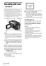 Preview for 26 page of Sony Handycam CCD-TRV238 Operation Manual