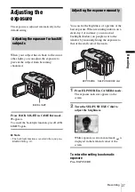 Preview for 27 page of Sony Handycam CCD-TRV238 Operation Manual