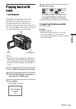 Preview for 35 page of Sony Handycam CCD-TRV238 Operation Manual