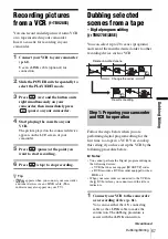 Preview for 67 page of Sony Handycam CCD-TRV238 Operation Manual