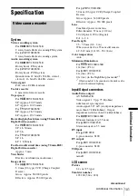 Preview for 101 page of Sony Handycam CCD-TRV238 Operation Manual