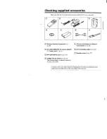 Preview for 7 page of Sony Handycam CCD-TRV66 Operating Instructions Manual