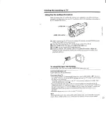 Preview for 27 page of Sony Handycam CCD-TRV66 Operating Instructions Manual