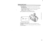 Preview for 33 page of Sony Handycam CCD-TRV66 Operating Instructions Manual