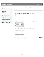 Preview for 121 page of Sony Handycam CX220E User Manual