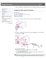 Preview for 38 page of Sony Handycam CX260V User Manual