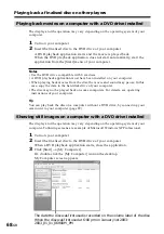 Preview for 68 page of Sony Handycam DCR-DVD100E Operating Instructions Manual