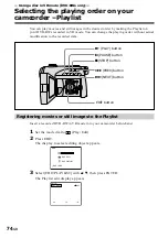 Preview for 74 page of Sony Handycam DCR-DVD100E Operating Instructions Manual