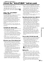 Preview for 127 page of Sony Handycam DCR-DVD100E Operating Instructions Manual