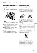 Preview for 133 page of Sony Handycam DCR-DVD100E Operating Instructions Manual