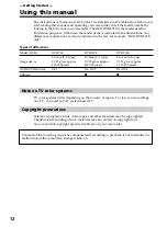 Preview for 12 page of Sony Handycam DCR-DVD101E Operating Instructions Manual