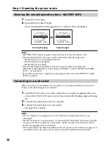 Preview for 18 page of Sony Handycam DCR-DVD101E Operating Instructions Manual