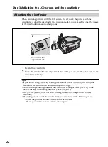 Preview for 22 page of Sony Handycam DCR-DVD101E Operating Instructions Manual