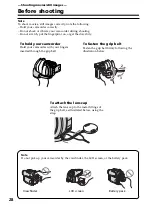 Preview for 28 page of Sony Handycam DCR-DVD101E Operating Instructions Manual