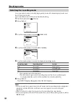 Preview for 32 page of Sony Handycam DCR-DVD101E Operating Instructions Manual