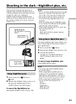 Preview for 45 page of Sony Handycam DCR-DVD101E Operating Instructions Manual