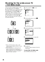 Preview for 48 page of Sony Handycam DCR-DVD101E Operating Instructions Manual