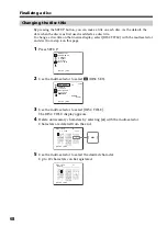 Preview for 68 page of Sony Handycam DCR-DVD101E Operating Instructions Manual