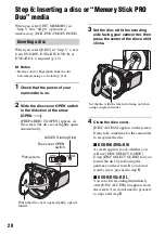 Preview for 28 page of Sony Handycam DCR-DVD150E Operating Manual