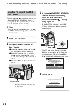 Preview for 30 page of Sony Handycam DCR-DVD150E Operating Manual