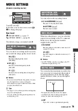 Preview for 79 page of Sony Handycam DCR-DVD150E Operating Manual