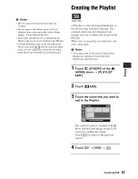 Предварительный просмотр 51 страницы Sony Handycam DCR-DVD308 Operating Manual