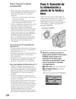 Предварительный просмотр 126 страницы Sony Handycam DCR-DVD308 Operating Manual