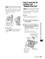 Предварительный просмотр 129 страницы Sony Handycam DCR-DVD308 Operating Manual