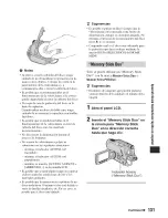 Предварительный просмотр 131 страницы Sony Handycam DCR-DVD308 Operating Manual