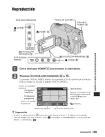 Предварительный просмотр 135 страницы Sony Handycam DCR-DVD308 Operating Manual