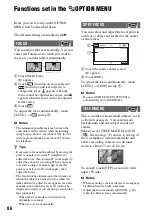 Предварительный просмотр 86 страницы Sony Handycam DCR-DVD510E Operating Manual