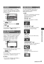 Предварительный просмотр 87 страницы Sony Handycam DCR-DVD510E Operating Manual