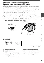 Preview for 25 page of Sony Handycam DCR-DVD7E Operating Manual