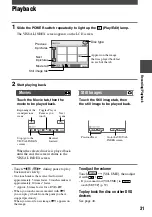 Preview for 31 page of Sony Handycam DCR-DVD7E Operating Manual