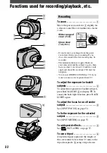 Preview for 32 page of Sony Handycam DCR-DVD7E Operating Manual