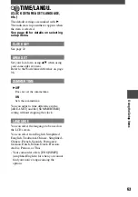 Preview for 63 page of Sony Handycam DCR-DVD7E Operating Manual