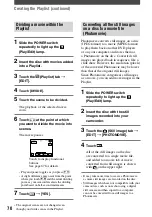 Preview for 70 page of Sony Handycam DCR-DVD7E Operating Manual